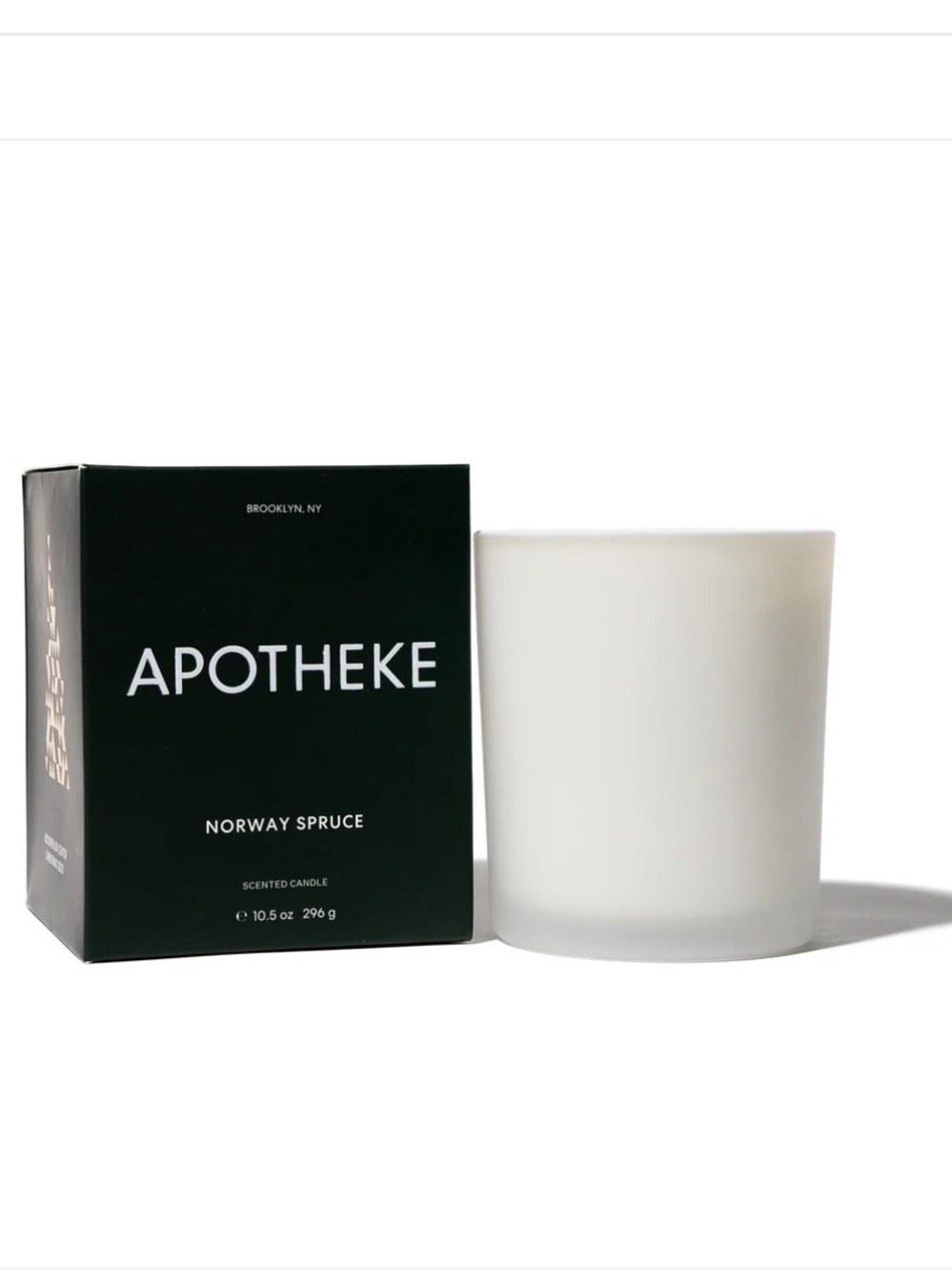 APOTHEKE Norway Spruce Scented Candle - NIB